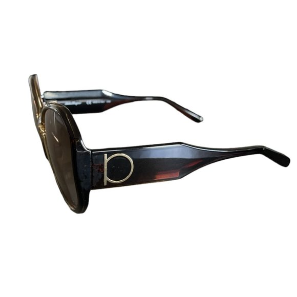 Salvatore Ferragamo Women's Sunglasses SF942S Brown Acetate 61-17-145 - Picture 4 of 12